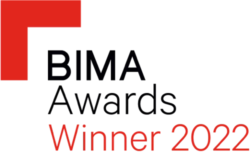 bima awards winner 2022 badge