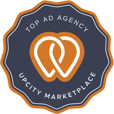 upcity top ad agency badge